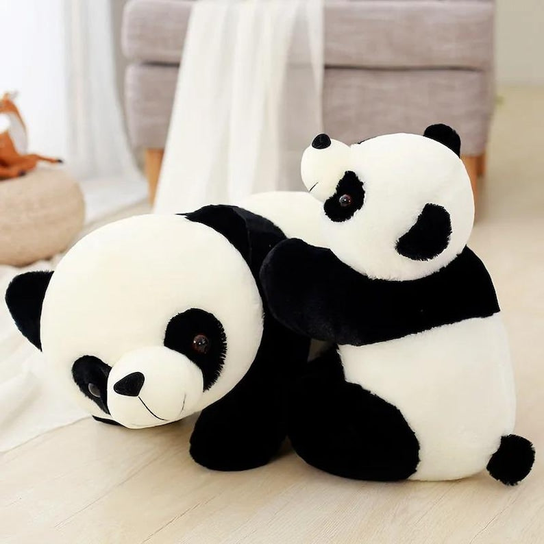 Cute Panda Plush Toy Pillow – Soft Stuffed Animal Doll for Boys & Girls, Gift Home Decor
