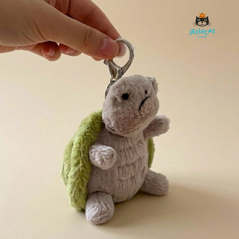 Cute Turtle Plush Keychain 15CM – Soft Stuffed Animal Bag Pendant, Kawaii Home Decor, Cat Dog Interactive Pet Toy, Holiday Gift