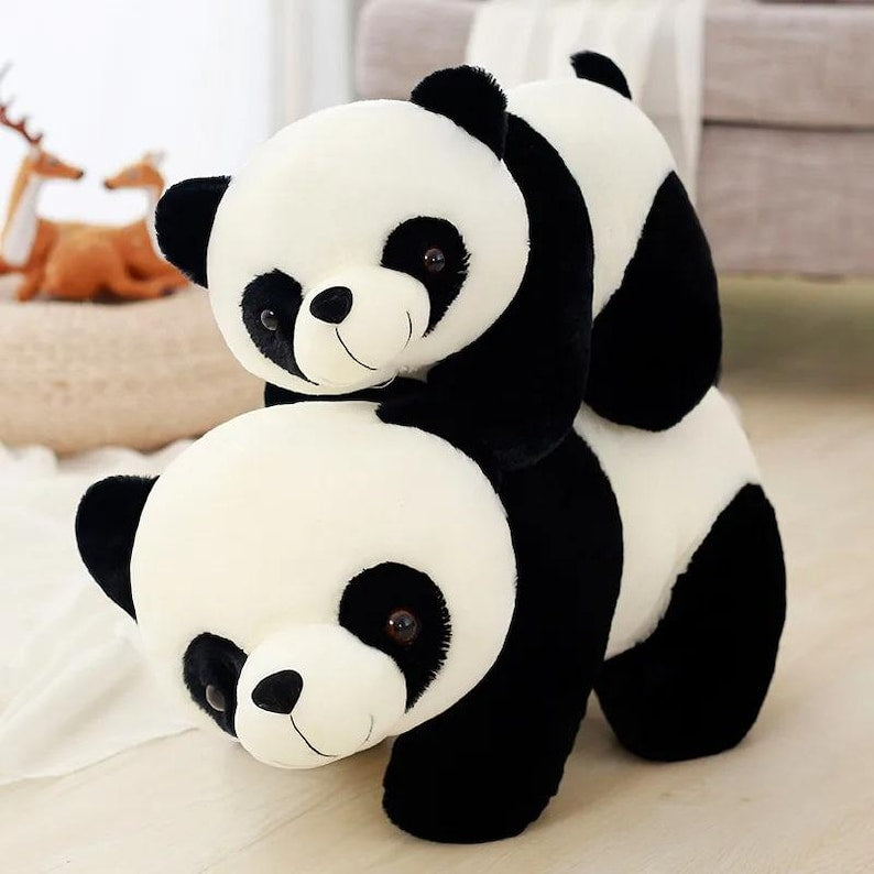 Cute Panda Plush Toy Pillow – Soft Stuffed Animal Doll for Boys & Girls, Gift Home Decor